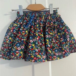 Mini Boden Colorful Floral Skort 4-5